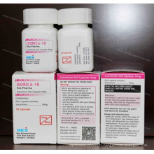 Capsules molles Isotrétinoïne utilisées pour traiter l&#39;acné sévère